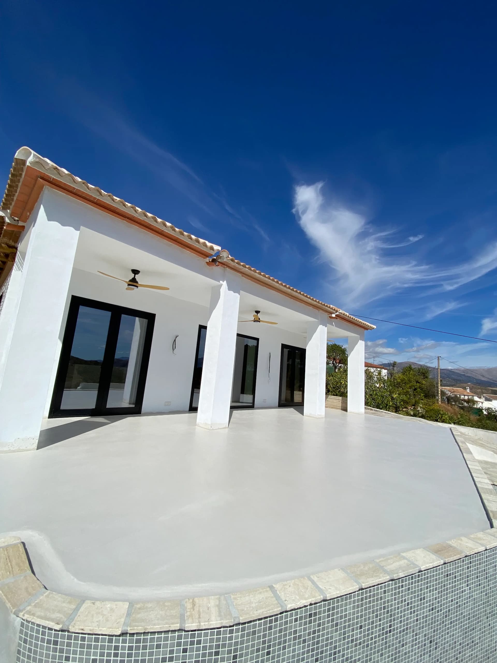 Revestimiento impermeable para exteriores